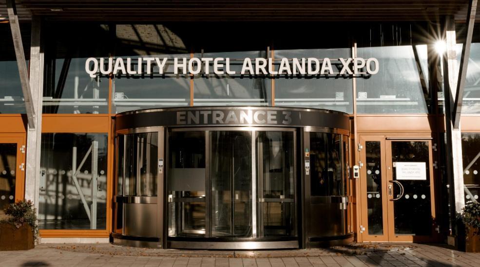 Quality Hotel Arlanda Xpo Exterior foto